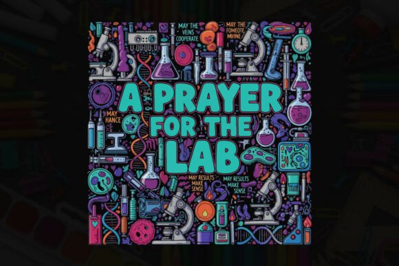 A Prayer for the Lab Science Typography
