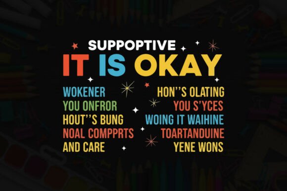 Abstract Supportive Mental Health Art Review