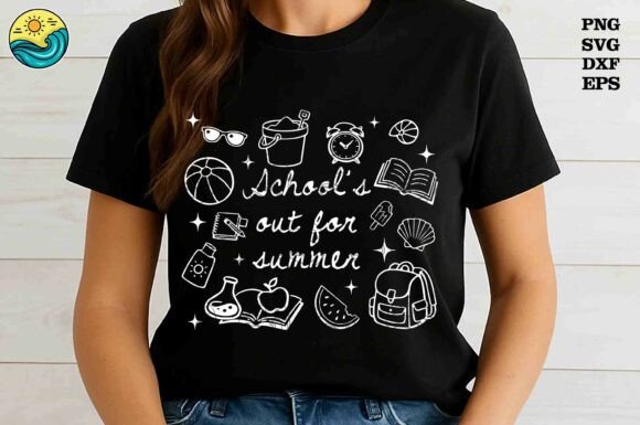 Celebrate Summer with School's Out SVG