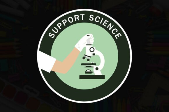 Celebrating Science with Bold Typography