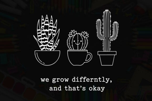 Cute Cactus Pot: A Charming Embroidery Design