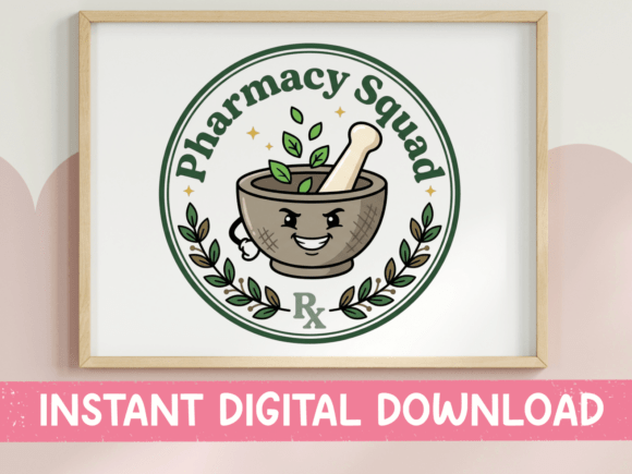 Pharmacy Squad Badge: A Bold Embroidery Choice