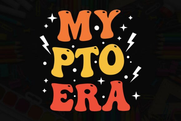 Retro Colors Typography for Teacher Pride