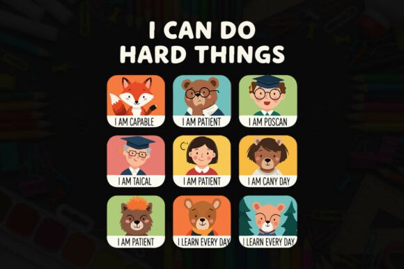 Review: Growth Mindset Affirmations Grid
