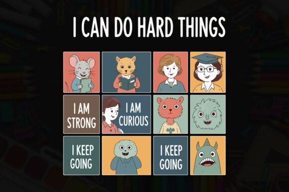 Strong Curious Keep Going: A Bold Teacher Affirmation