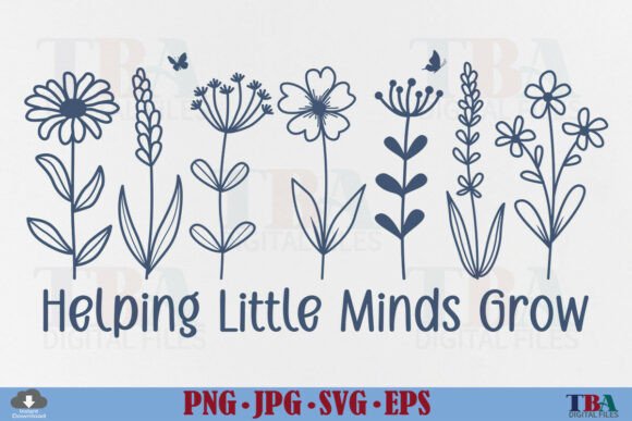 Teacher, Helping Little Minds Grow SVG: A Detailed Review
