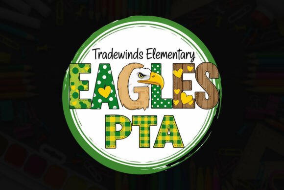 Tradewinds Elementary Eagles PTA Artwork